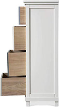 Cassettiera Cassettiera in Legno massello Grande Organizer Cabinet con 4 cassetti unità di stoccaggio per Camera da Letto Fantastic