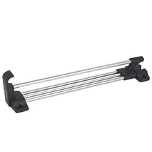New Lon0167 Armadio guardaroba In primo piano appendiabiti efficacia affidabile in metallo a scomparsa estraibile asta guida tono argento lunghezza 300mm(id:d54 f1 8e 51d)