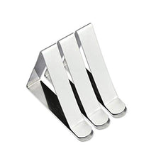 Tovaglia Tovaglia Clips 10 Pezzi Tovaglioli da Picnic in Acciaio Inox Triangolo Tovaglia Clip Tovaglioli Regolabili Triangolo 5 cm