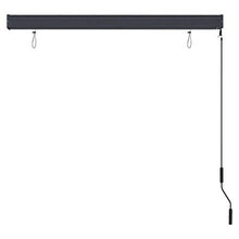 vidaXL - Tenda avvolgibile per esterni, 140 x 250 cm, arancione e marrone