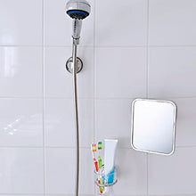 RIDDER Comfort - Specchio cosmetico con Ventosa, in Acciaio Inox, Colore: Argento 150 x 230 x 130 mm