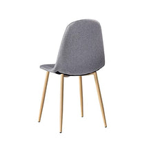 Sedute multifunzionali, 4 pz Stile moderno Semplice da pranzo Sedia da pranzo Grigio Sedie da pranzo Sedie all'aperto per portico, a bordo piscina, patio, giardino, balcone, cortile, arredamento agrit