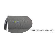 Spiaggina portatile pieghevole in alluminio diam. 25mm, sdraio da spiaggia richiudibile in tessuto poliestere anti strappo, sedia a sdraio per spiaggia, mare, campeggio, giardino 70x64cm col. grigio