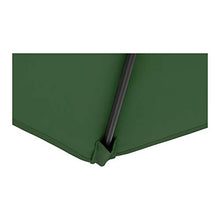 Uniprodo Ombrellone da Esterno Grande Ombrello da Giardino Uni_Umbrella_MR270GR (Verde, Esagonale, Ø 270 cm)