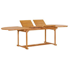 SKM Set da Pranzo 9 pz in Legno Massello di Teak (105.23kg)