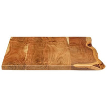 vidaXL Legno Massello di Acacia Piano per Lavabo Bagno Ripiano per Lavello Rustico Mensola per Lavandino Accessori per Bagno 100x55x2,5 cm