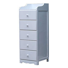 Cassapanca stretta Multi-layered Governo di immagazzinaggio cassetto del comodino Governo di immagazzinaggio di legno stretti spazi di stoccaggio gabinetto for le piccole Limita Governo di immagazzina