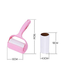 LLQM Sticky Hair Device, tearable Sticky Paper, Sticky Hair with Roller Brush, Remove Dust, Sticky Hair Brush