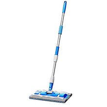 SSAYY Mop Mop Piatto in Acciaio Inox Asta Telescopica Mop Piatto A Mano Libera Mop Lop Mop Prodotti Pratici