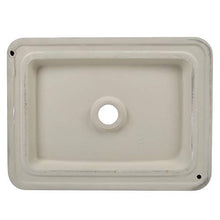 Estink - Lavabo da bagno in ceramica, 48,5 x 37 x 14 cm, colore: Bianco