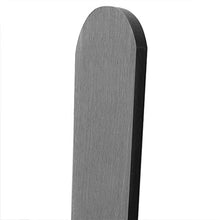 honglianghongshang Recinzione da Giardino in WPC 200x120 cm Grigia Articoli di ferramenta Barriere e recinzioni Picchetti per recinzioni