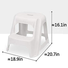 Sgabello WC Sgabello per Bambini Squatty PotsToto per Bambini Sgabello da Bagno Sgabello Bagno Squat Aid Vasino Tozzo (Color : White, Dimensione : Large)