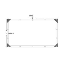 Reti protettive DEWUFAFA Schermo Privacy per Balcone, Schermo HDPE Senza Viti Rete per Balconi Permeabile, Strisce Colorate (Color : Blue And White, Size : 2x2m)