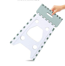 LLQM Poggiapiedi Pieghevole in plastica per Sedia, Sgabello da Toilette per Bagno da Cucina, Sgabello da Campeggio per Escursionismo Esterno