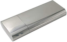 GWZZ Doppio Cigar Humidor Tubo ispessite in Acciaio Inox Fumo Set Regalo di Festa Comodo da trasportare Humidor Regalo Creativo,Metallic