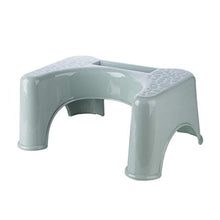 qiuqiu Sgabello per WC Sgabello per WC per Il Trattamento di Acne, costipazione, gonfiore, Postura Sana sul Water, Sgabello per WC-Blue