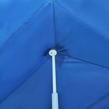 vidaXL Tenda Pieghevole Pop-Up 8 Pareti Laterali Blu Tendone Padiglione Bersò