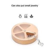 Dreamyep Portable Pillola Scatola di Legno con Portatile Pillola Bagagli Dispenser Mini Tablet Pillola Packaging Copertura in Acrilico Box