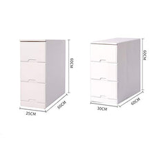 TXXM, cassettiera con cuciture e cassetti, in legno massello, per bagno, cucina, colore: ciliegio, dimensioni: 30 cm