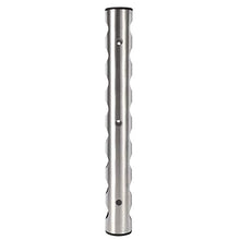 Alinory Portabottiglie Verticale, portabottiglie da Parete portabottiglie, Bar per la casa(Stainless Steel 8 Holes)