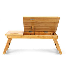 LYLSXY Supporto per computer in bambù regolabile, scrivania per laptop, scrivania per notebook, tavolo per laptop, tavolo da picnic S/A/Come mostrato