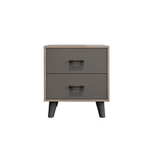 Bedside Tables Comodino, unità Tabella Bagagli, Governo Tavolino di Servizio, for La Camera da Letto/Living Room Furniture (Color : Gray, Size : A#)