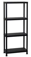 Scaffale in plastica Toomax Universal 63-4, dim.60x30x138h cm, portata per ripiano 25 kg, certificato TUV.