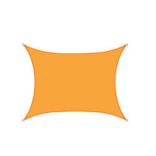 CH-GTJ Vela Ombreggiante Rettangolo, Protezione UV 95%, Tenda A Vela per Patio, Giardino, Pergola, Backyard, Outdoor Facility & Activities,Lightorange,5X7m