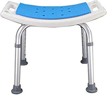 Zfggd Doccia Sgabello da Bagno Bagno Sedia Sedile reclinabile Presidente Antiscivolo, Alluminio Leggero Anziani disabili 150 kg