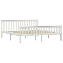 SKM Telaio del Letto Bianco in Legno Massello di Pino 180x200 cm (27.55kg) Bianco-3219