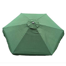 Telo di ricambio per ombrellone da 2 m, in poliestere spesso, resistente e di ricambio, per tavolo da mercato, terrazza e giardino (solo a baldacchino).