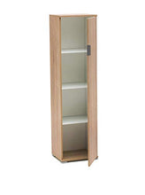 MeMi Me207BIA Portascope,  Legno, Rovere  Sonoma, 151 x 33 x 40