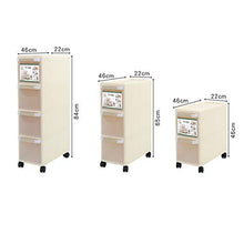 Feixunfan - Cassettiera con cassetto, armadio da bagno Tallboy, per camera da letto, colore: beige, dimensioni: 22 x 46 x 46 cm