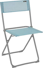 Lafuma Sedia pieghevole compatta, Utilizzo in terrazza, giardino e balcone, Balcony, Batyline, Azzurro, LFM2600-8553