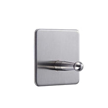 Gancio bagno cucina 4 pezzi ganci adesivi impermeabile fissato al muro ganci cremagliera bagno in acciaio inox asciugamano accappatoi casa ufficio cappotto cappello chiavi borse ganci organizer Gancio