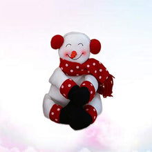 Amosfun Copri Bottiglia di Vino di Natale Hugger Cartoon Pupazzo di Neve Protezione Bottiglia di Champagne Toppers Bottiglia di Vino per Decorazioni Natalizie
