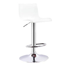 IG Moderno Casual Seggiolone Girevole Sgabello Sgabomare Seggiolone con Poggiapiedi; Base per Cucina Pub Sgabello | Design Moderno Artistico in Ferro | Carico Massimo 150 Kg | Altezza Regolabile 60-8