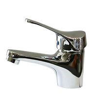 GT-LUX Mobile Bagno Lavanderia 90 CM RW900P/F Legno Bianco Rubinetto LAVABO 2 CASSETTI