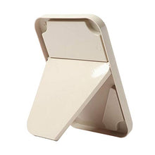 WXL Specchi da Tavolo 3 Colori Specchio per Il Trucco Semplice per Le Donne Specchio cosmetico Desktop Pieghevole Compatto per la Camera da Letto da Camera da Letto Specchio Trucco con LED