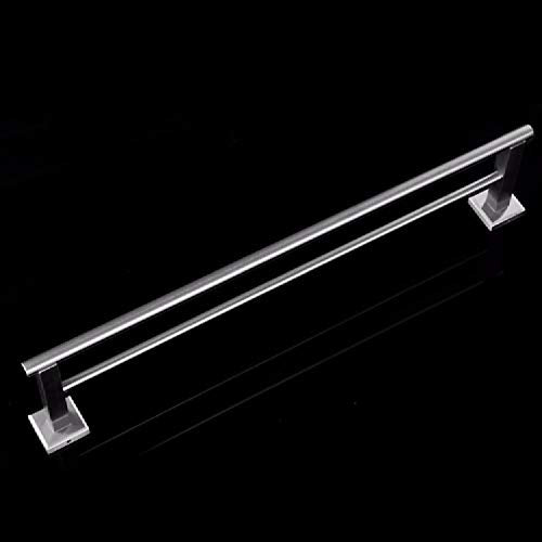 MBYW Portasciugamani Moderno Minimalista Portasciugamani Elegante per Il Bagno di Moda Portasciugamani Doppio in Acciaio Inox 304, Porta Asciugamani  Adatto per Bagno,Cucina, Ufficio o Altri luoghi