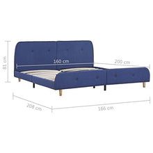 SKM Giroletto Blu in Tessuto 160x200 cm (29.25kg)