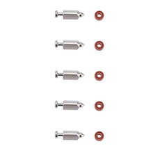 Rockyin Briggs Stratton Kit, 5pcs carburatore Carb Needle Kit sede della Guarnizione di Riparazione for Briggs Stratton 398.188