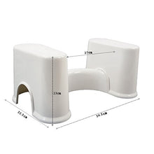 ZHILIAN® Sgabello da Toilette Gabinetto di Plastica Spessa Poggiapiedi WC Rimovibile Sgabello WC Sgabello Sgabello da Bagno Sgabello Antiscivolo Bimbo per Bambini Sgabello Sgabello A Gradino può Esse