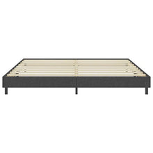 FAMIROSA Letto a Molle Grigio Scuro in Tessuto 200x200 cm-4715