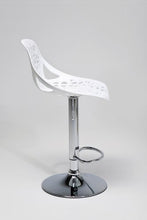 Kare Seggiola da Bar con Schienale Ornato, Multicolore, 85 x 44.5 x 50 cm