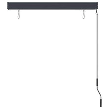 vidaXL - Tenda avvolgibile per esterni, 120 x 250 cm, colore: bianco crema