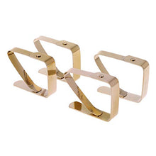 WT-DDJJK Clip Fissa, 4 Pezzi in Acciaio Inox Copertura tovaglia Clip Supporto Morsetto Fornitura per Picnic Party
