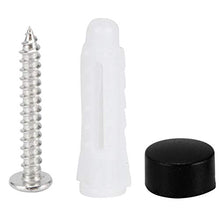 Portasciugamani Nero, portasciugamani in Materiale Alluminio Spaziale, per Bagno, Toilette, Camera da Letto, Cucina, Palline da Bagno sospese in Piscina, Fasce per Capelli, Bagno con Doccia