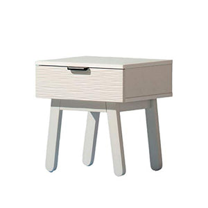 LICHUAN - Comodino con 1 cassetti, per comodini, per casa, camera da letto, comodino, facile da montare.