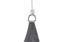 Tenda da sole triangolare 5x5x5 m in tessuto impermeabile - Colore: GRIGIO